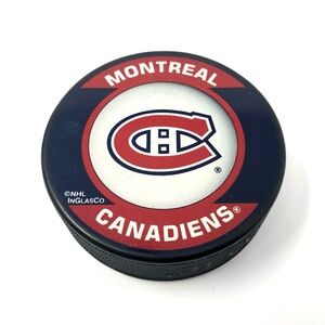 NHL Montreal Canadiens official hockey puck